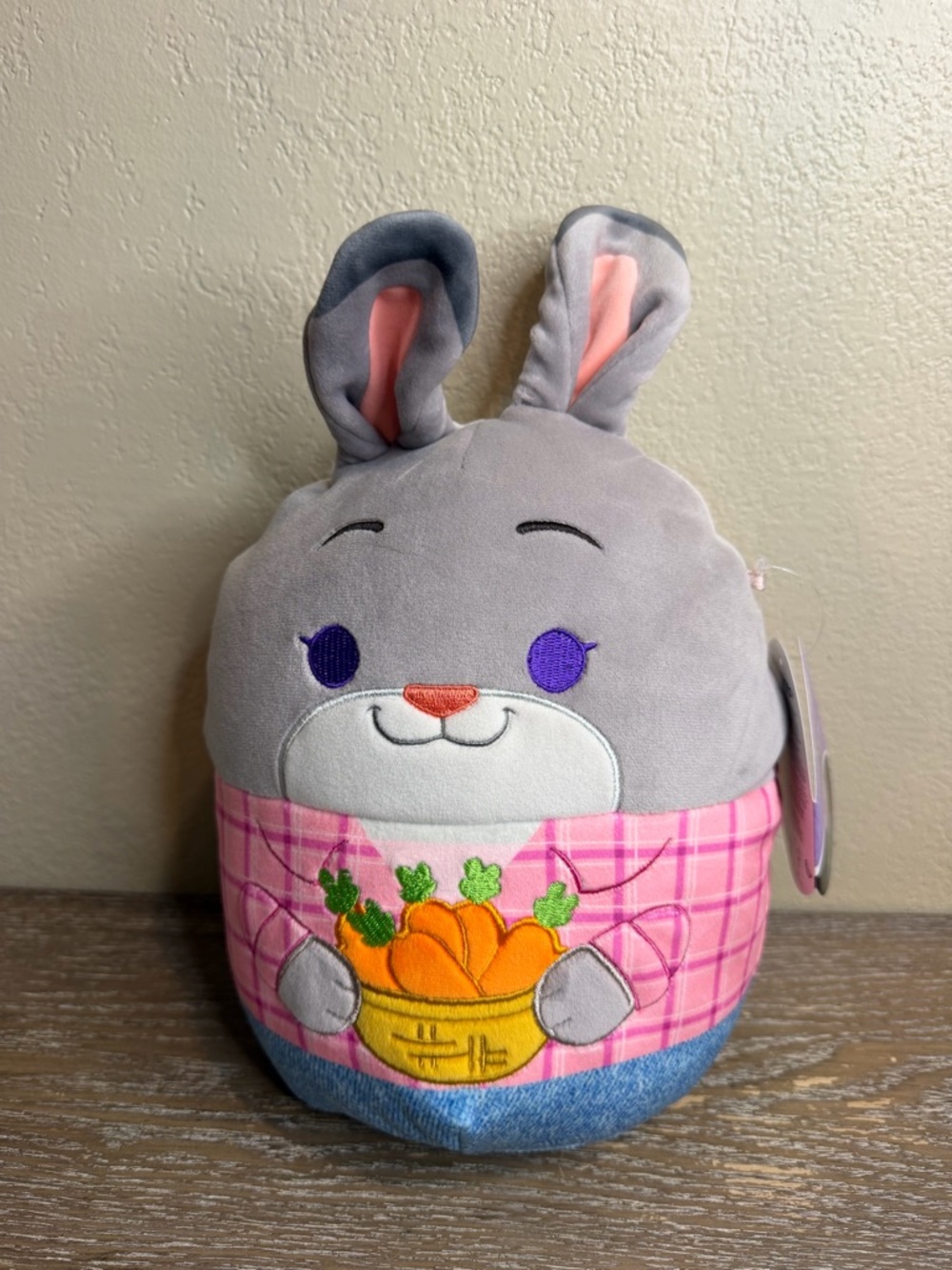 Squishmallows Zootopia Judy Hopps 8"Plush W/ Basket Of Carrots Easter 2026 New